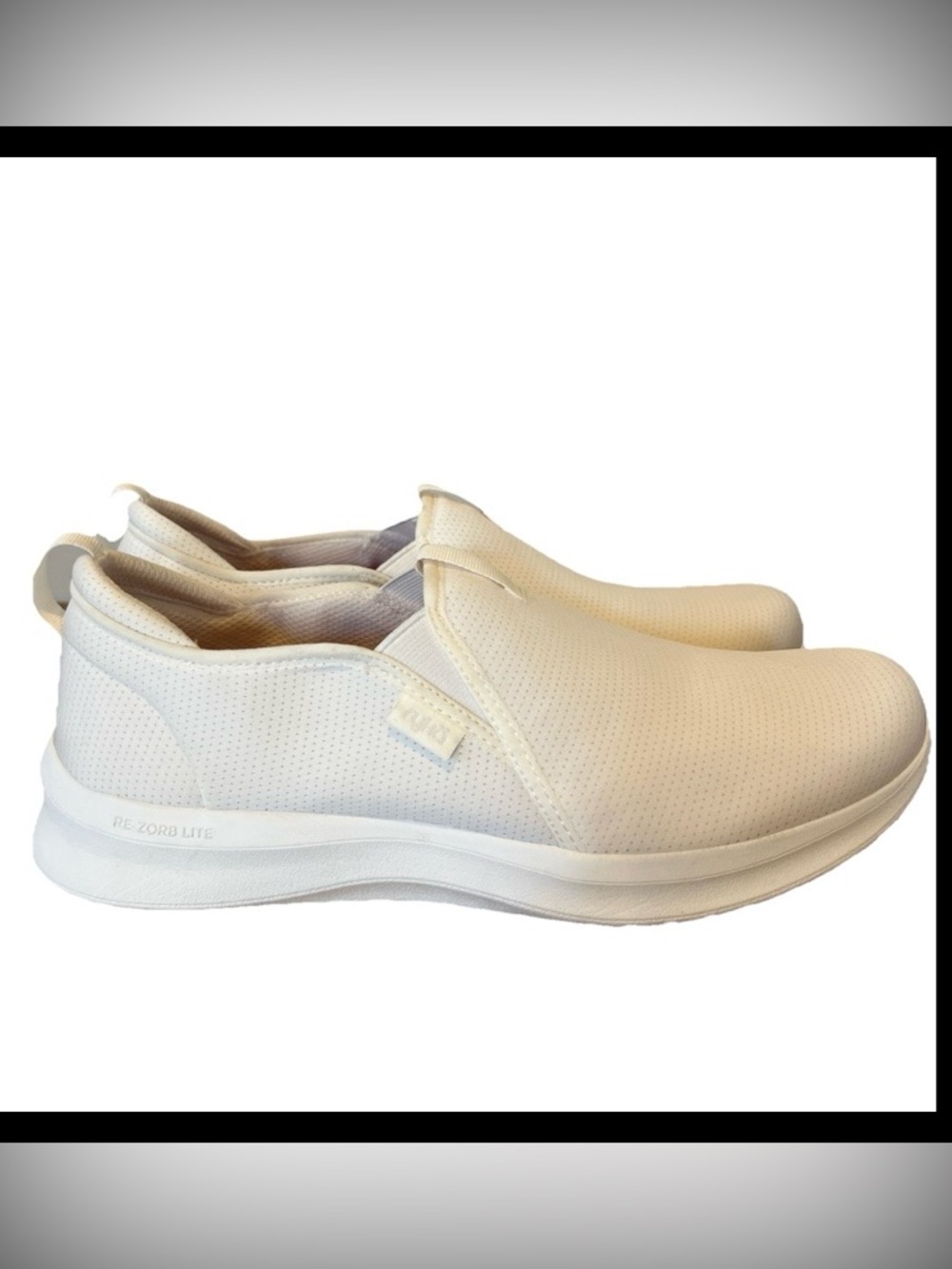 Ryka Recovery Re-Zorb Lite Revive Slip-On Women's White
Sneakers Size 11